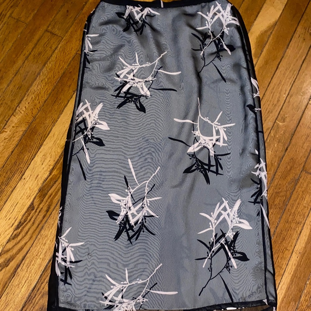 Vintage Bamboo Pattern Skirt